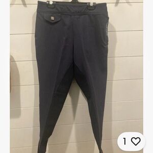 Romfh full seat midnight blue equestrian riding breeches size 30